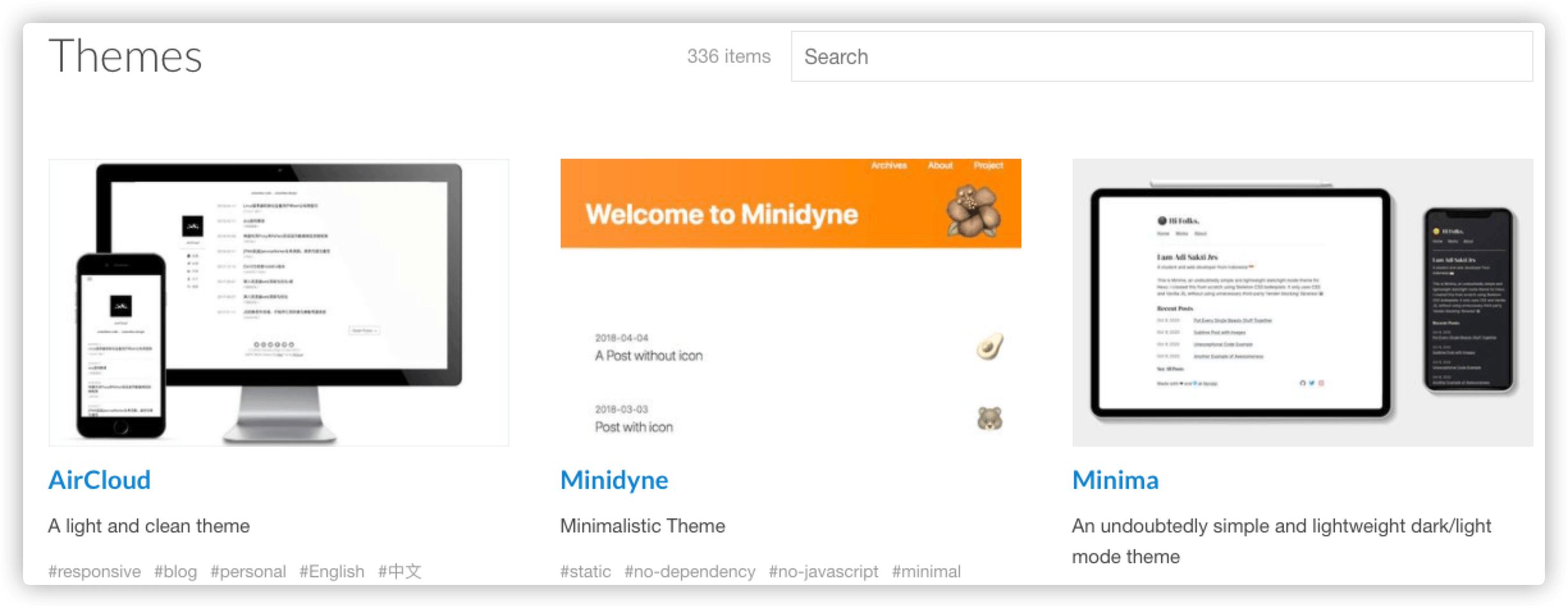 Hexo Themes
