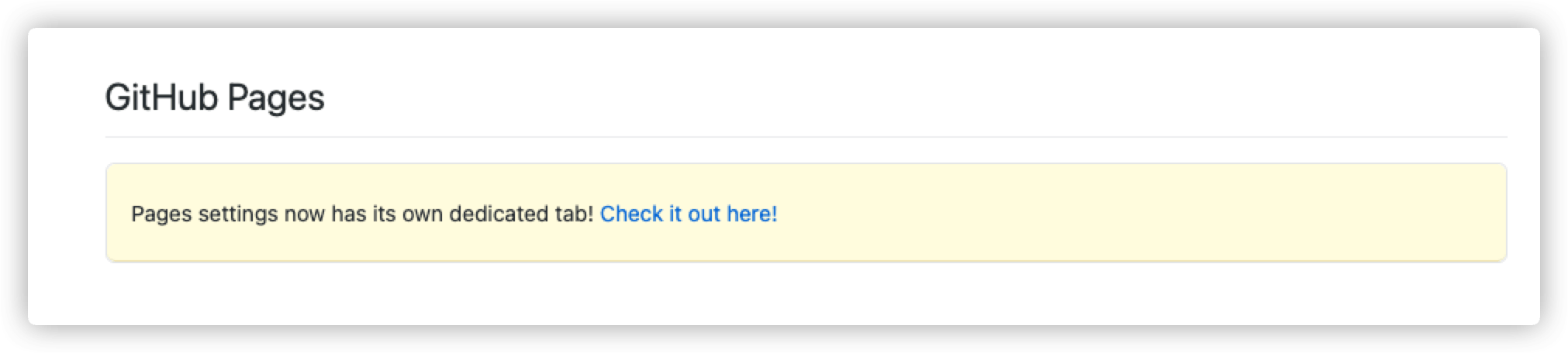 GitHub Pages